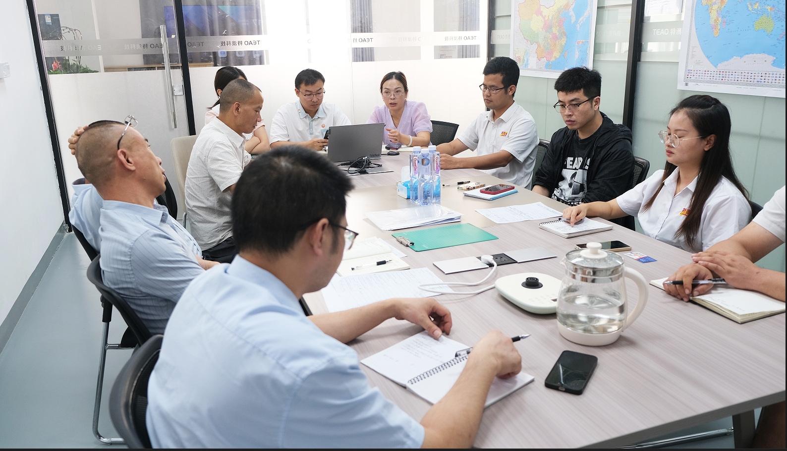 以审促优，以质为驱！ 特澳科技与客户携手共进，共谱发展新篇章。