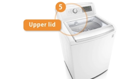 阻尼器在洗衣机上盖的创新应用